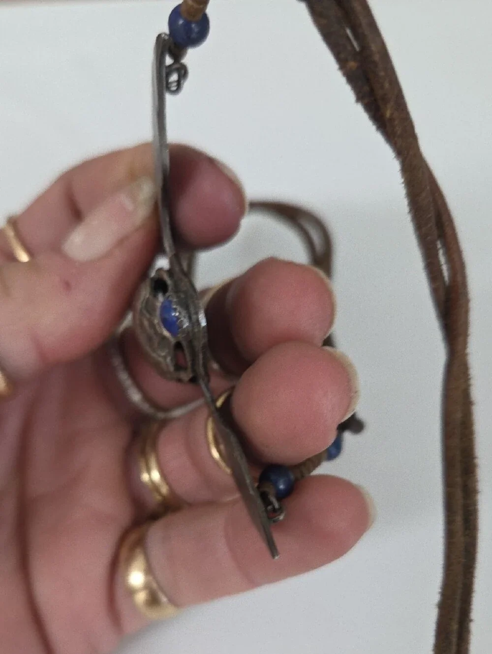 Scarab Pendant Necklace